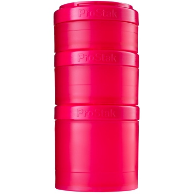 PS2008811 BlenderBottle. Набор контейнеров ProStak Expansion Pak, розовый (малиновый)