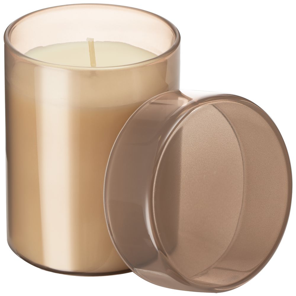 PS1710251507 Very Marque. Ароматическая свеча Flikka, сосна и кипарис, бежевая