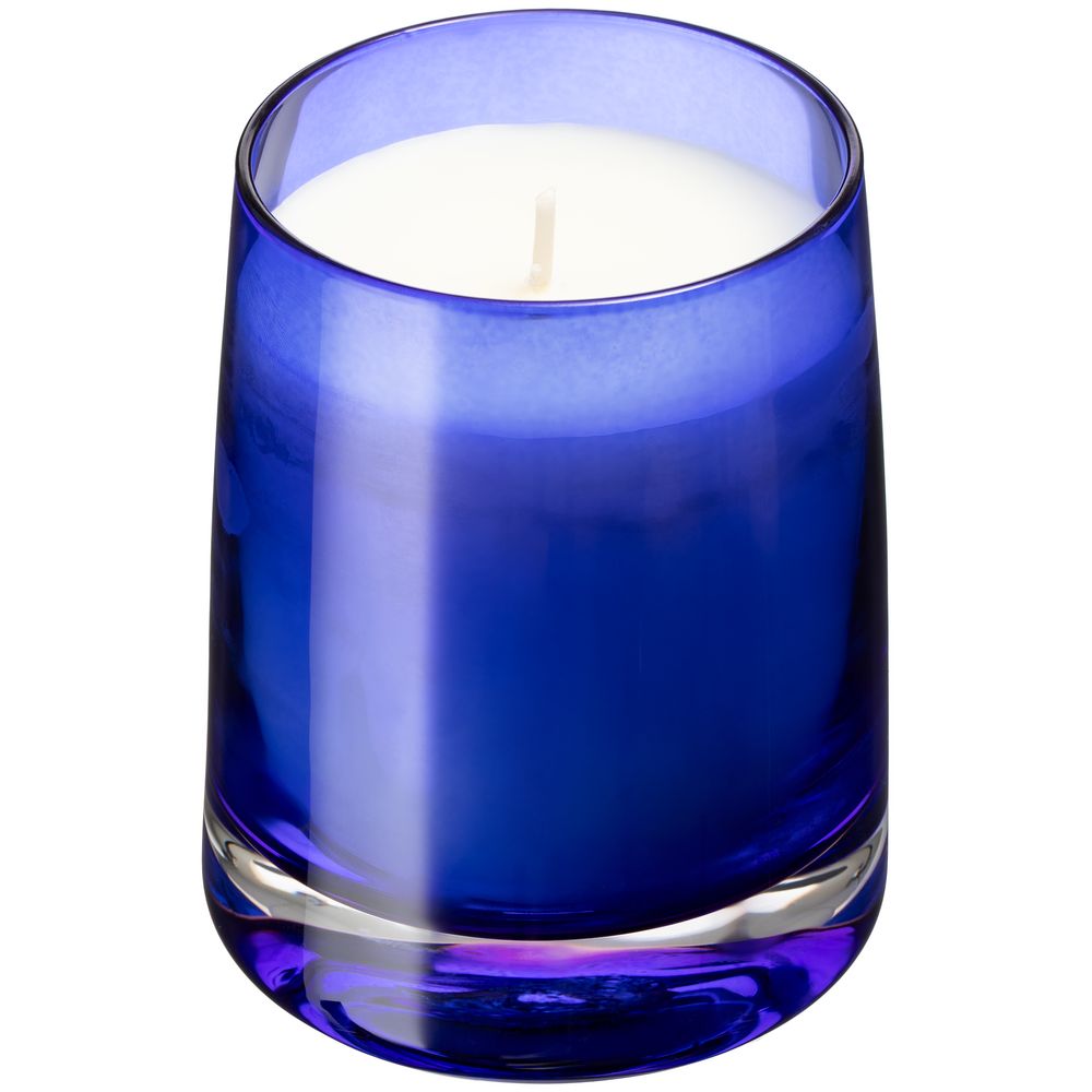 PS1710251510 Very Marque. Ароматическая свеча Fragnola, пряная древесина и кардамон, темно-синяя