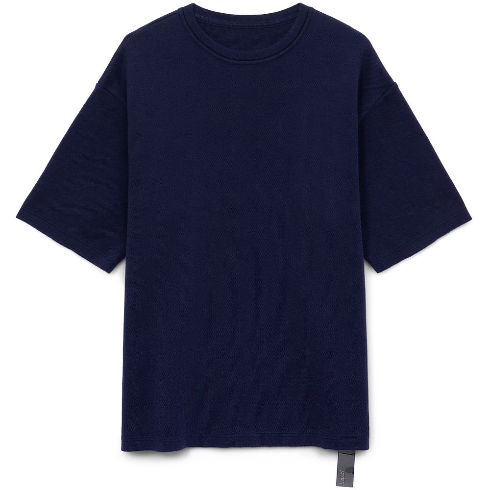 PS1710251887 teplo Siluetti. Джемпер с коротким рукавом Siluetti Volumica, темно-синий