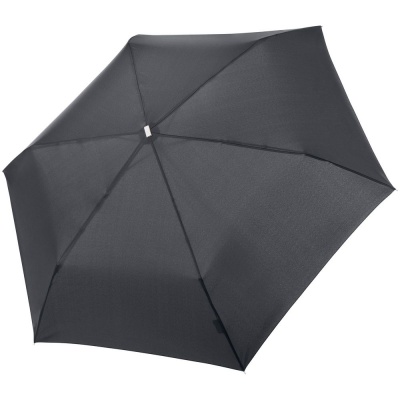 PS2015450 Doppler. Зонт складной Fiber Alu Flach, серый
