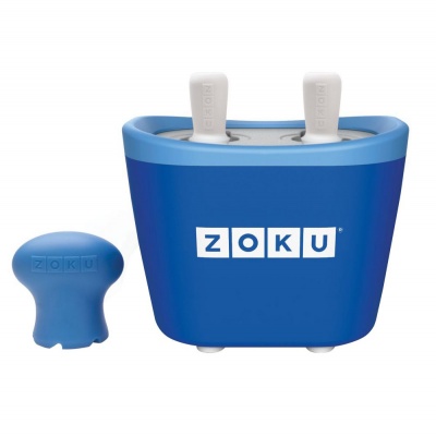 PS2102088811 Zoku. Набор для приготовления мороженого Duo Quick Pop Maker, синий