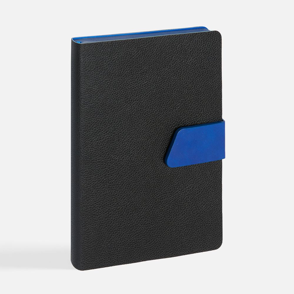 PS1710254565 Контекст. Ежедневник Boom, недатированный, черный с ярко-синий