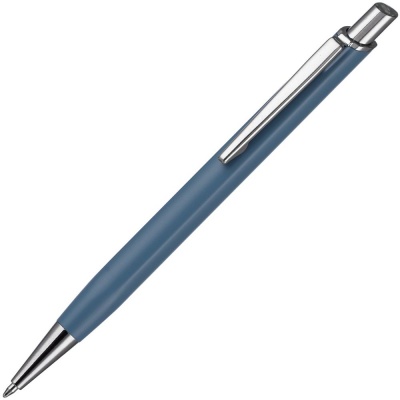 PS1710251345 Ручка шариковая Konvent, матовая, серо-синяя