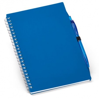 PS2011032 Блокнот с ручкой Loop Up, синий