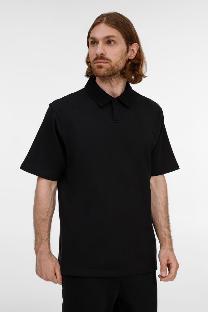 PS1710251236 Stride. Рубашка поло унисекс Tiimi, черная