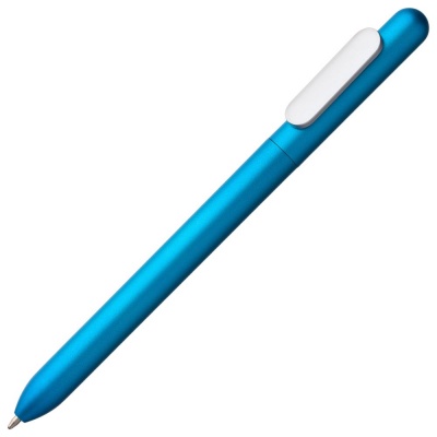 PS2003719 Open. Ручка шариковая Slider Silver, голубой металлик