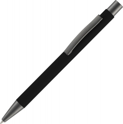 PS2408261497 Open. Ручка шариковая Atento Soft Touch, черная