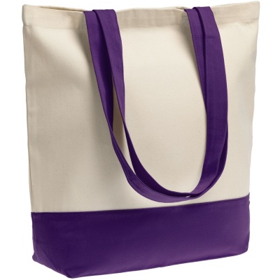 PS2007497 Холщовая сумка Shopaholic, фиолетовая