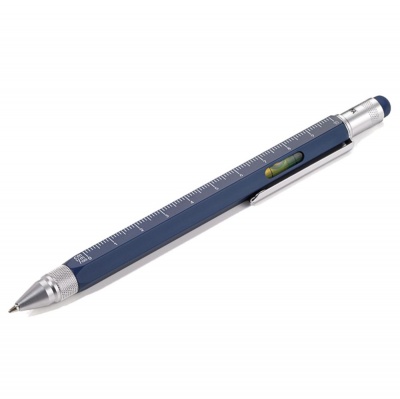 PS1830701175 Troika. Ручка шариковая Construction, мультиинструмент, синяя