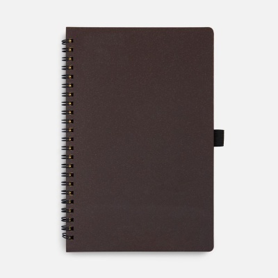 PS1710253183 Блокнот на спирали Coffeist, коричневый