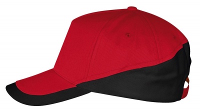 PS19TX-BLK10 Sol&#39;s. Бейсболка BOOSTER, красная с черным