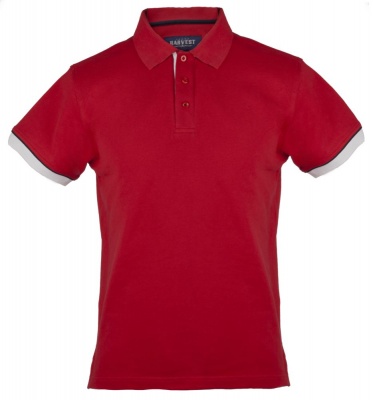 PS2002285 James Harvest. Рубашка поло мужская ANDERSON, красная, размер 3XL