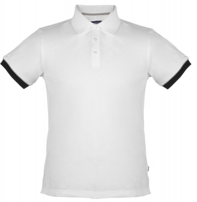 PS2002286 James Harvest. Рубашка поло мужская ANDERSON, белая, размер 3XL