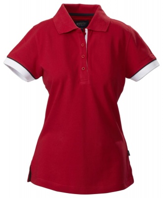 PS15096389 James Harvest. Рубашка поло женская ANTREVILLE, красная