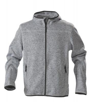 PS18TX-GRY12 James Harvest. Куртка флисовая мужская RICHMOND, серый меланж