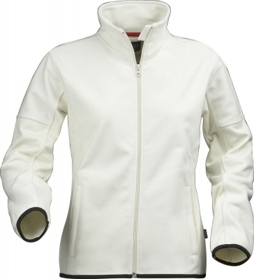 PS15096795 James Harvest. Куртка флисовая женская SARASOTA, белая с оттенком слоновой кости