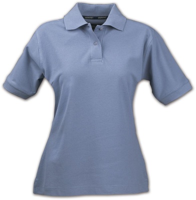 PS15TX-LBL46 James Harvest. Рубашка поло женская SEMORA, голубая