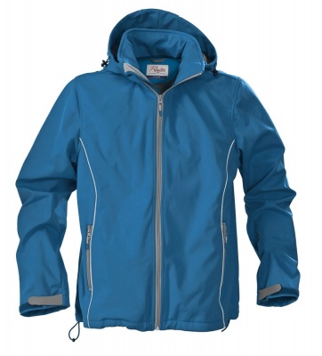 PS18TX-BLU47 James Harvest. Куртка софтшелл мужская SKYRUNNING, синяя (морская волна)