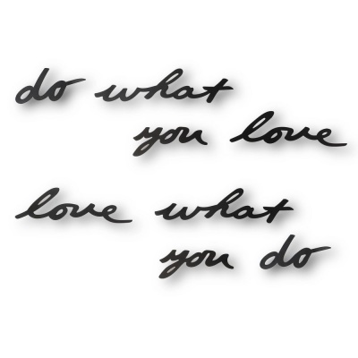 PS2007048 Umbra. Декоративная надпись Do What You Love