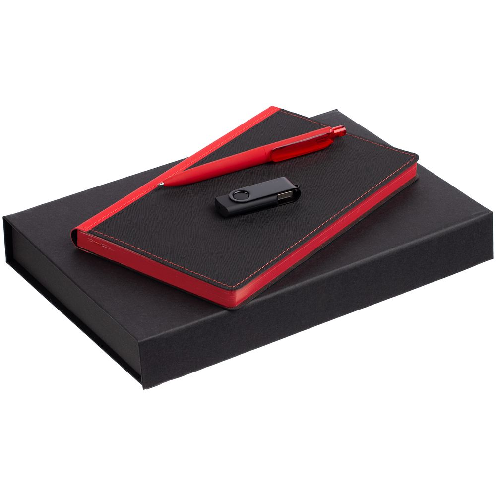 PS2408238535 сделано в России. Набор Nice Twice Memory, черный с красным