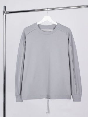 PS171025719 Manevr Vozduh. Свитшот унисекс Vozduh, светло-серый