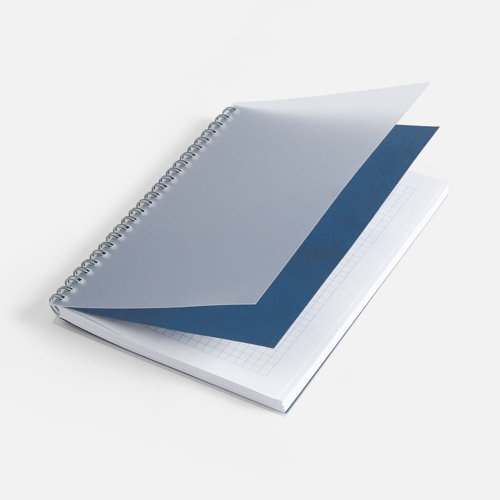 PS1710251471 Блокнот на пружине Novalis, синий