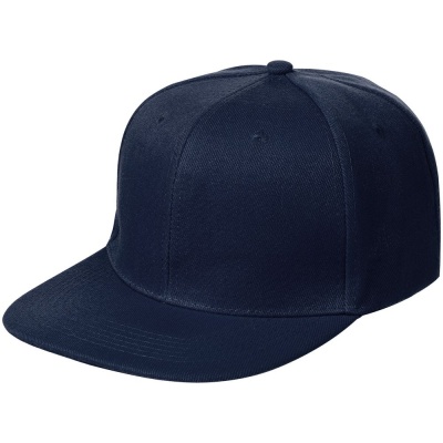 PS2408234216 Molti. Бейсболка Snapback с прямым козырьком, темно-синяя