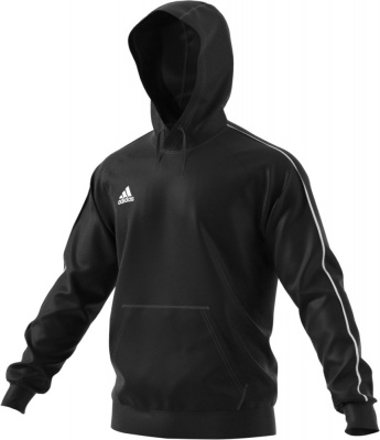 PS1830701393 Adidas. Толстовка с капюшоном Core 18 Hoody, черная, размер 2XL