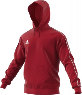 PS1830701417 Adidas. Толстовка с капюшоном Core 18 Hoody, красная, размер 2XL
