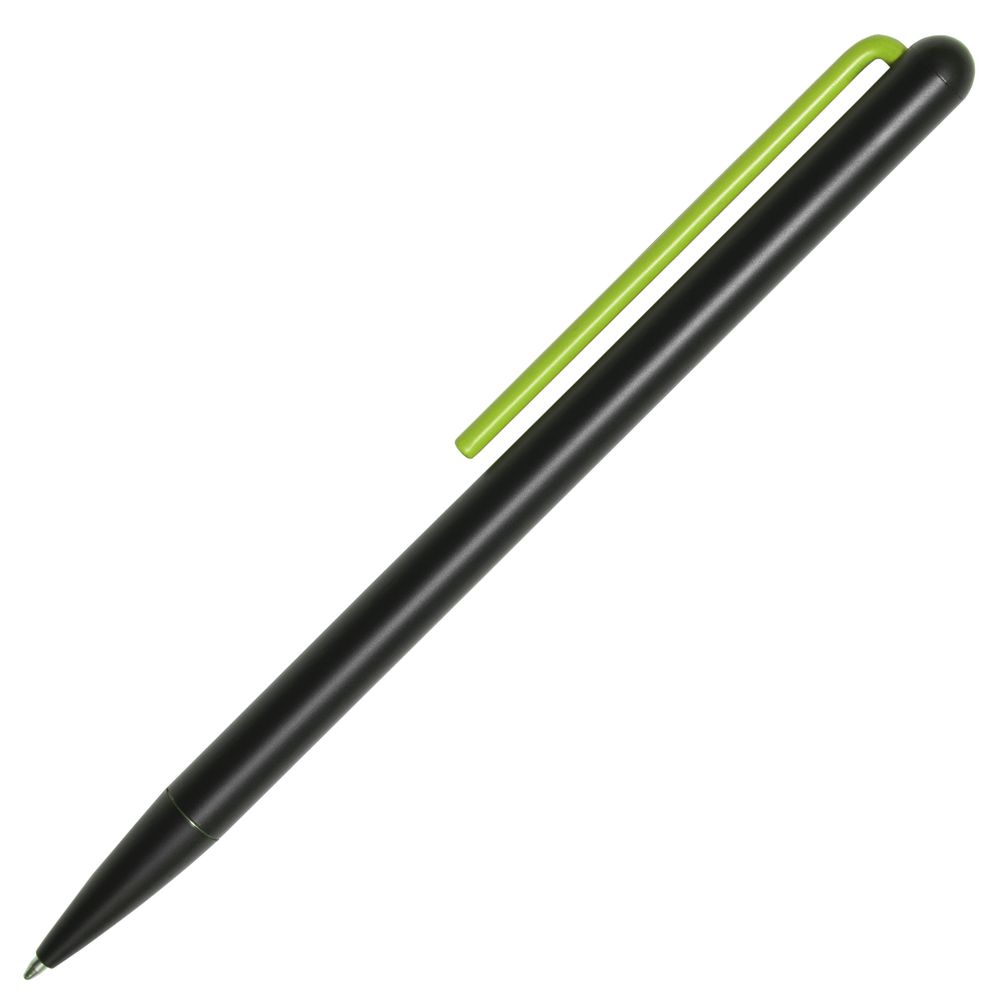 PS2408236857 Pininfarina. Шариковая ручка GrafeeX в чехле, черная с зеленым