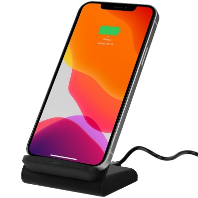 PS2408235167 Molti. Беспроводное зарядное устройство с быстрой зарядкой Overtop, черное