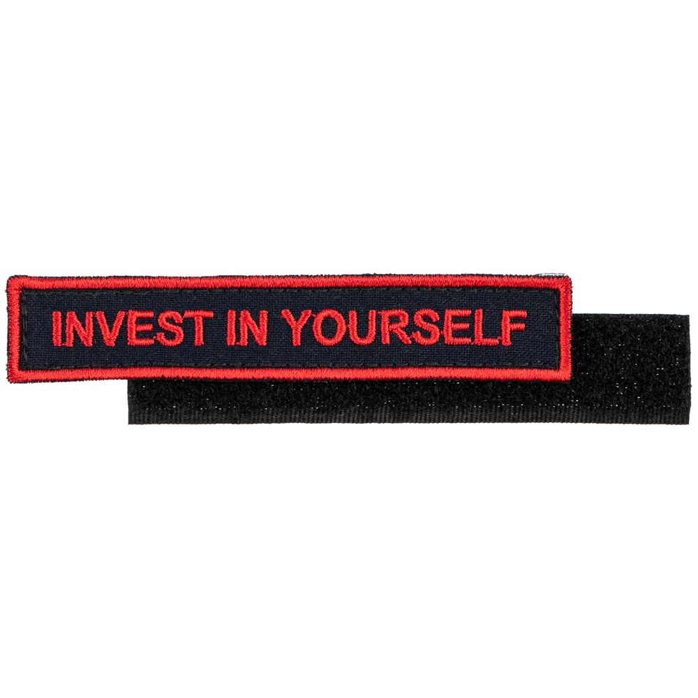 PS2408233738 сделано в России Industry. Шеврон на липучке Invest In Yourself