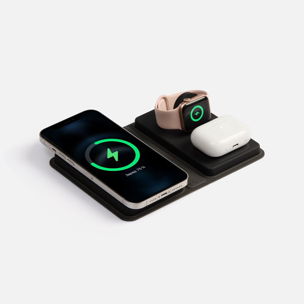 PS1710252960 Indivo. Внешний аккумулятор с беспроводной зарядкой reCover, черный