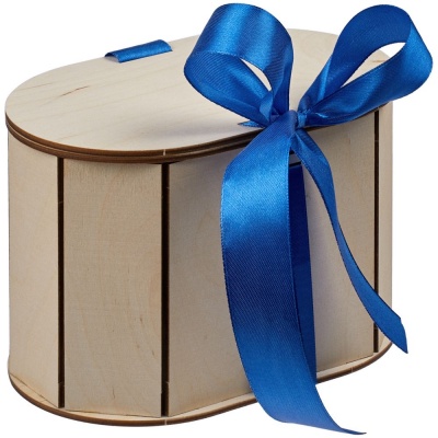 PS2203157886 Коробка Drummer, овальная, с синей лентой