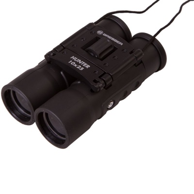 PS2408231177 Bresser. Бинокль Hunter 10x, линзы 25 мм