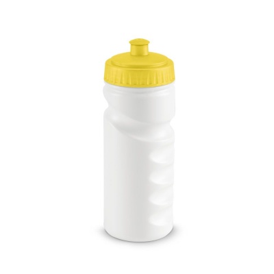 PS2203154767 Бутылка для велосипеда Lowry, белая с желтым