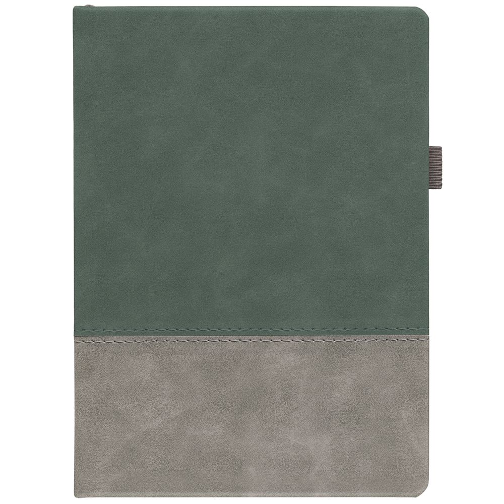 PS1710254733 Адъютант. Ежедневник Horizon, недатированный, серый с зеленым