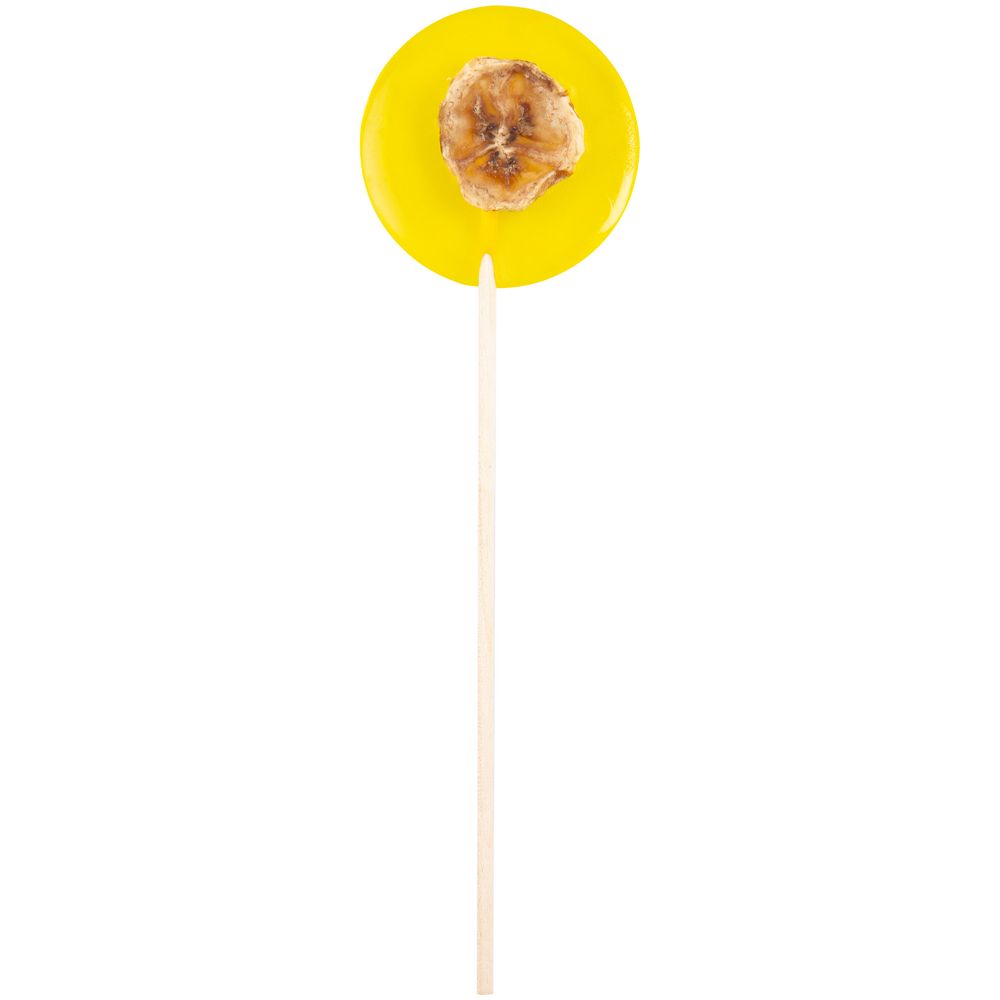 PS2408233783 сделано в России. Леденец Lollifruit, желтый с бананом