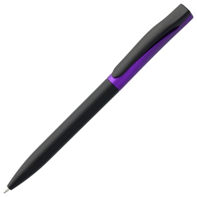 PS171031398 Open. Ручка шариковая Pin Fashion, черно-фиолетовый металлик