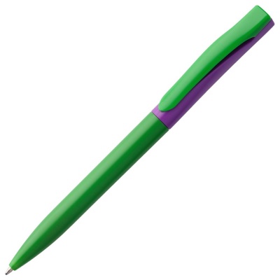 PS171031396 Open. Ручка шариковая Pin Special, зелено-фиолетовая