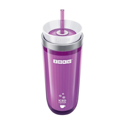 PS2102088831 Zoku. Стакан для охлаждения напитков Iced Coffee Maker, фиолетовый