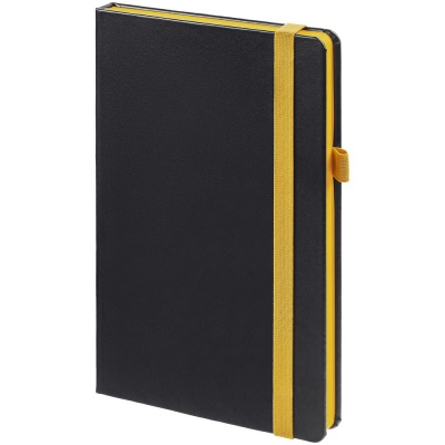 PS2408261689 Контекст. Ежедневник Ton, недатированный, черный с желтым