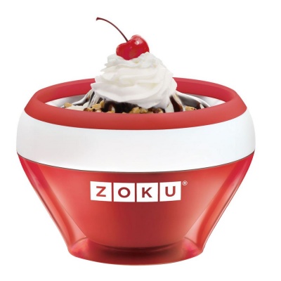 PS2102088805 Zoku. Мороженица Ice Cream Maker, красная