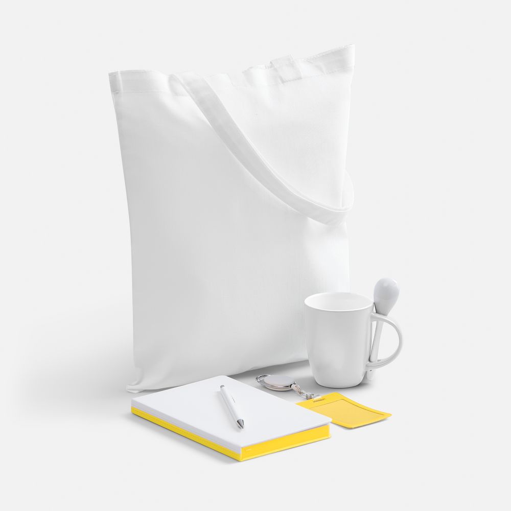 PS1710254307 Набор Welcome Pack, желтый с белым