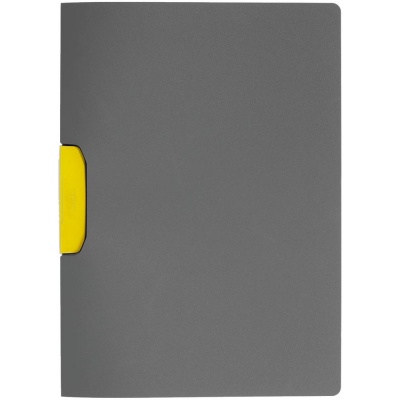 PS2203155872 Durable. Папка Duraswing Color, серая с желтым клипом