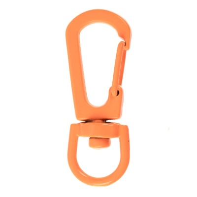PS240826679 Застежка-карабин Snap Hook, S, оранжевый неон