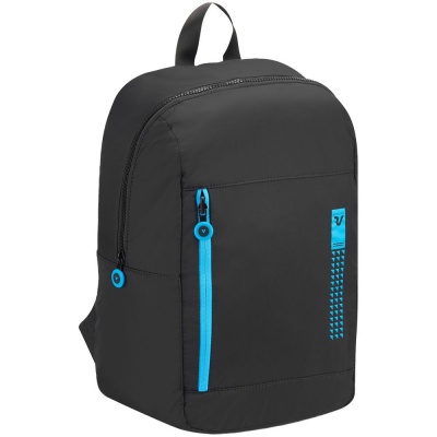 PS2408262844 Roncato. Складной рюкзак Compact Neon, черный с голубым