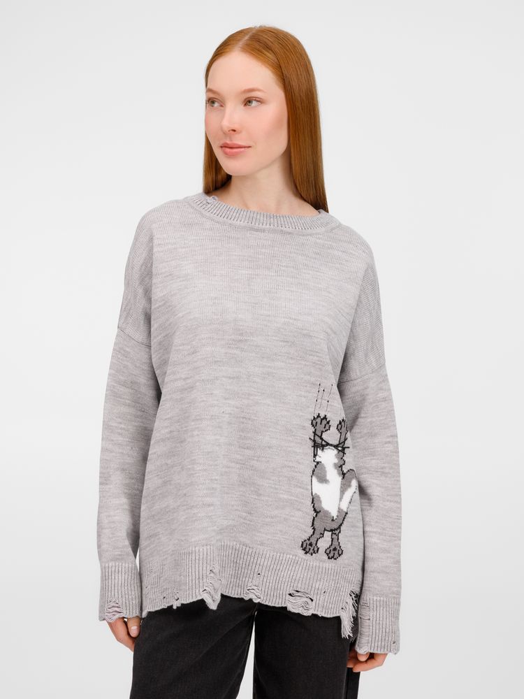 PS1710254846 teplo. Джемпер Sharpick, серый