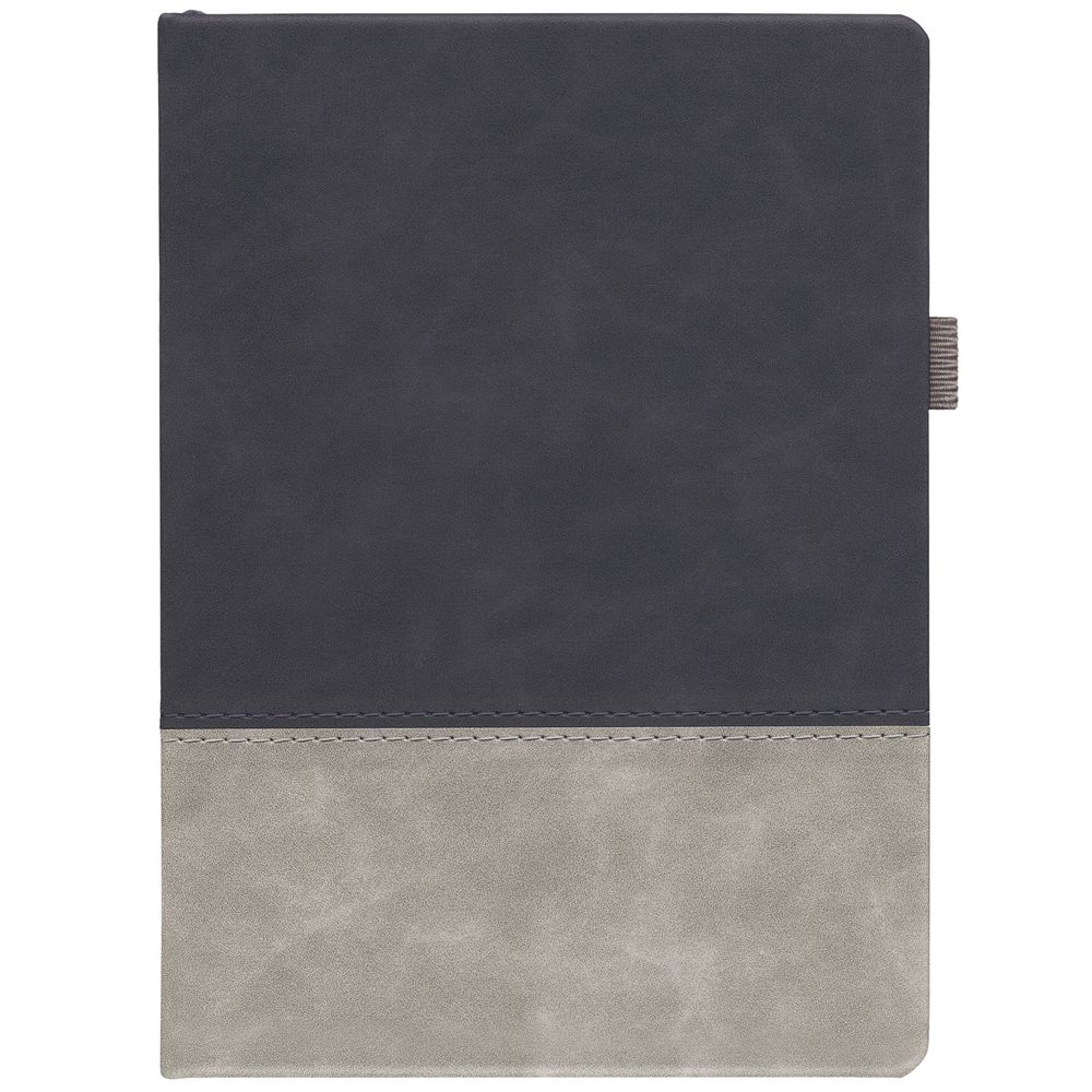 PS1710254732 Адъютант. Ежедневник Horizon, недатированный, серый с черным